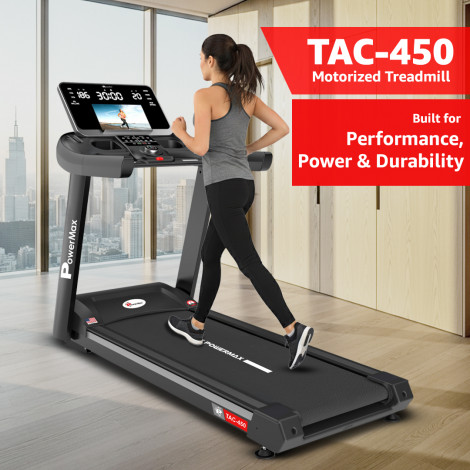 TAC-450® AC Motorized Treadmill with Large Display