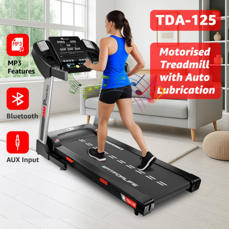 TDA-125 Motorized Treadmill with Auto Incline