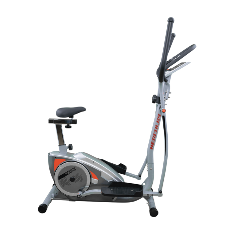 EL10 Hercules Elliptical with Saddle - Manual Magnetic Tension - 8 KG Flywheel