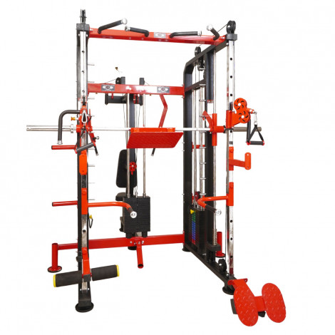 Functional Trainer with Smith Machine and Pec  Dec Fly with Rear Delt (3 Weight Stack of 80 Kg) FREE