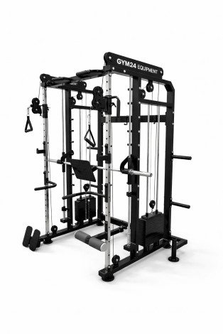 Gym24 Fuctional Trainer with Smith Iron Weight 2.0 Black (FREE INSTALLATION)