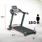 TAC-515® Semi-Commercial AC Motorized Treadmill with Android & iOS App
