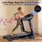 TDA-96 Motorized Treadmill with Auto Incline Bluetooth App for Android & iOS