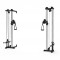 GYM24 Wall Mount Cable Crossover Commercial Station WM-100 | 19 Position Adjustable 180 Degree Pulle