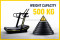 Gym24 Equipments Commercial Curve Treadmill Model: Racer Weight Capacity 3000 kg