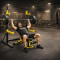 Gym24 Squat Rack with Bench Press Stand | Adjustable J Hooks & Spotter Arms | 400 kg Capacity |