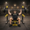 Gym24 Squat Rack with Bench Press Stand | Adjustable J Hooks & Spotter Arms | 400 kg Capacity |