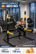 Gym24 Squat Rack with Bench Press Stand | Adjustable J Hooks & Spotter Arms | 400 kg Capacity |