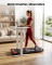 3-in-1 Vibrating Treadmill with Handle Bar, 3 HP Brushless Motor