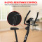 BU-400 Magnetic Upright Bike with iPad holder