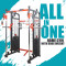 GYM24 FUNCTIONAL TRAINER WITH SMITH OLA  PVC WEIGHT FREE INSTALLATION