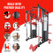 Gym24 Gym Functional Trainer with Smith Machine G24FTS-501 for Home Gym Equipment (Black and Red) FR