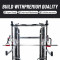 Multi Gym Functional Trainer with Smith Machine Iron Weight Stack 80 kg Both Side FREE INSTALLATION