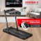 JogPad-3® Dual LED Display Treadmill with Office Desk & Wristband Remote