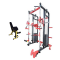 GYM24 FUNCTIONAL TRAINER WITH SMITH MACHINE WITH BENCH PVC WEIGHT FREE INSTALLATION