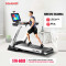 Touch Screen Android Display 6 HP Motor Treadmill