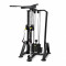 Gym24 Dual Pully Cable Cross Single Weight Tower with Pullups for Home Gym Model 2.0 with Iron Weigh